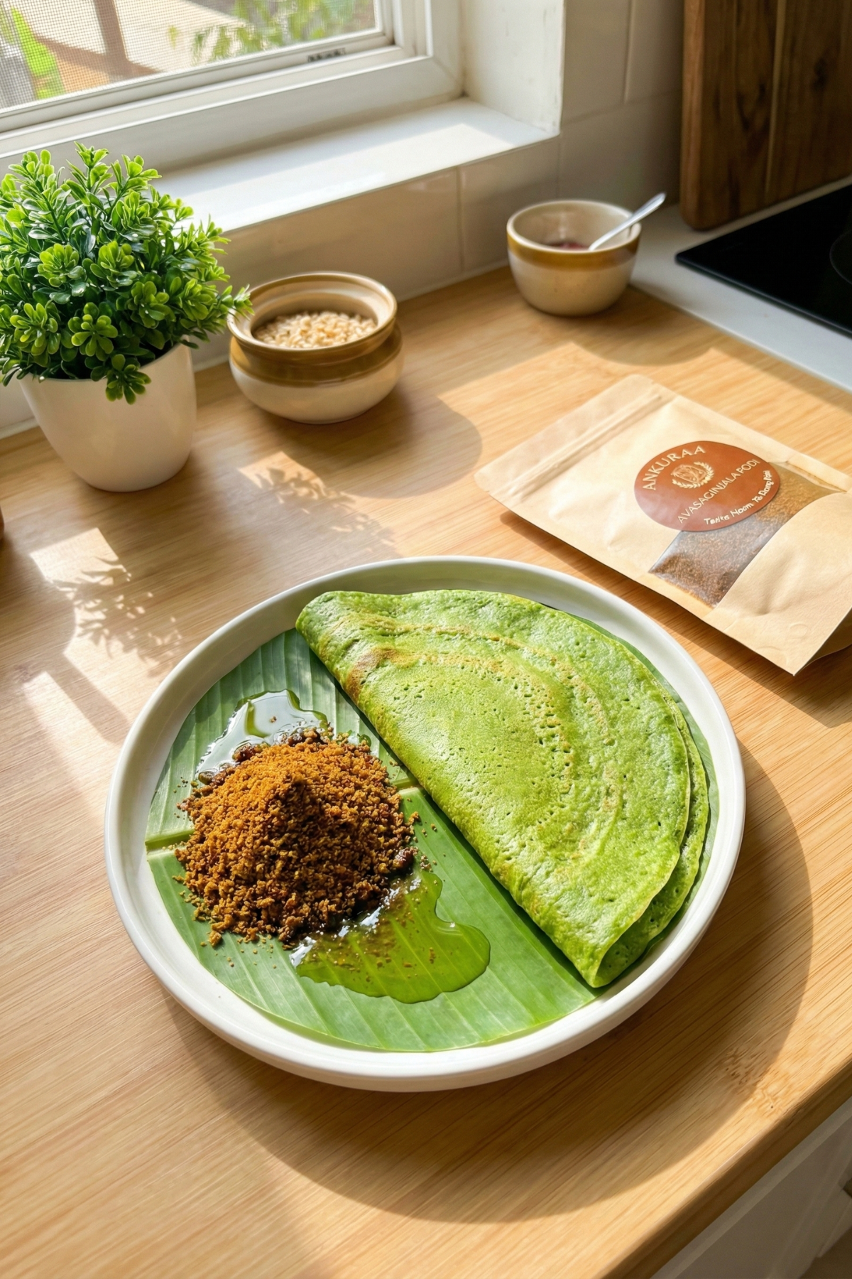 Ankuraa Avasaginjala Podi | Flaxseed Spice Powder | Omega-3 Rich & Crunchy