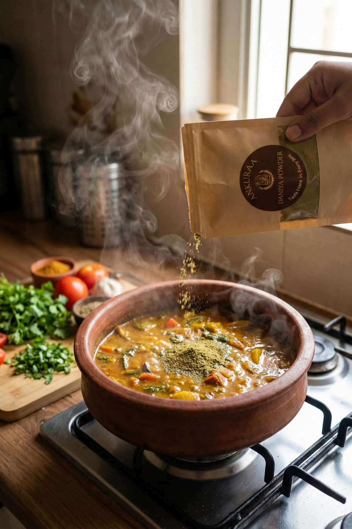 Ankuraa Daniya Podi | Pure Coriander Powder | Aromatic & Freshly Ground