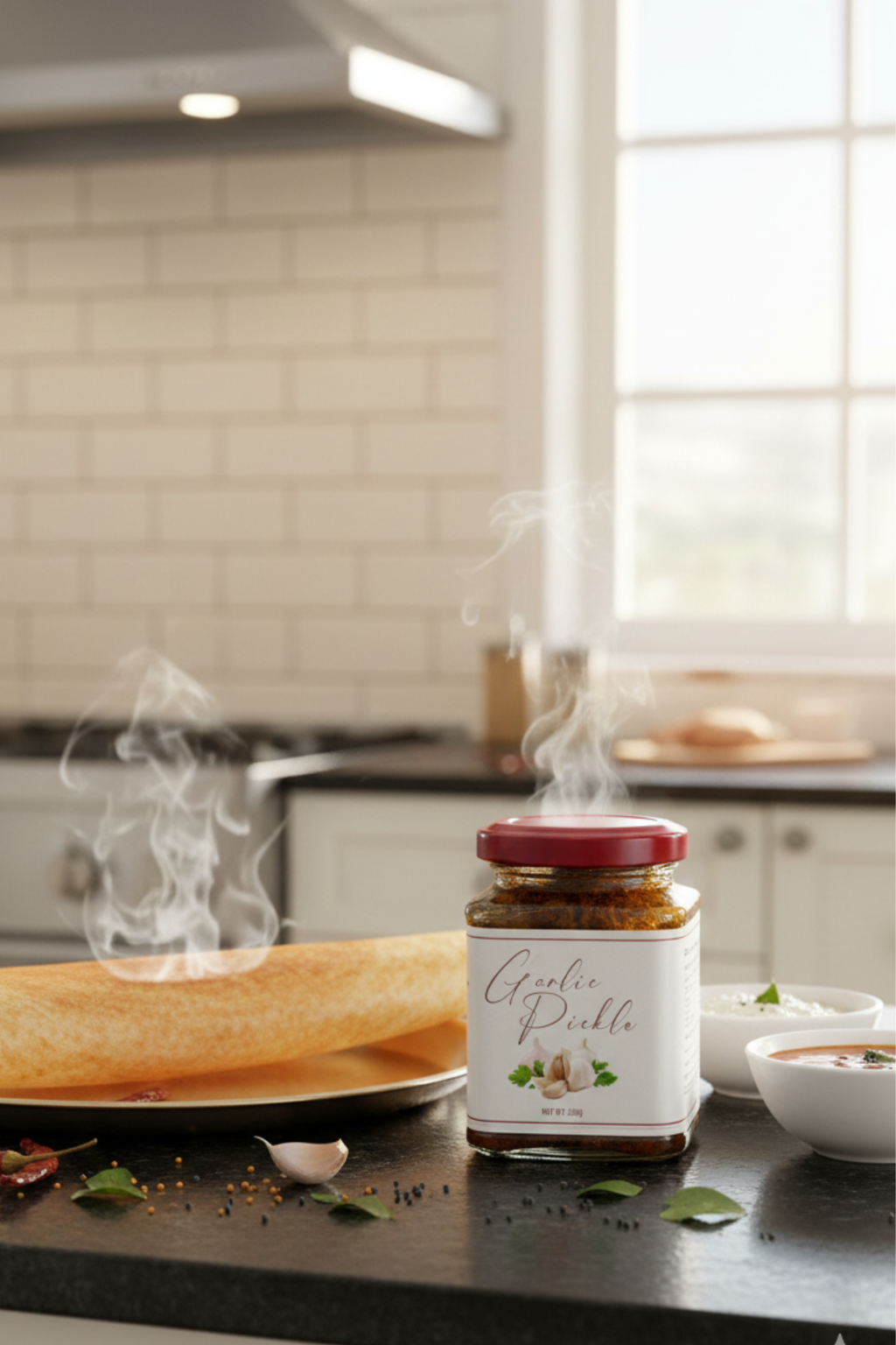 Ankuraa Homestyle: Traditional Garlic Pickle