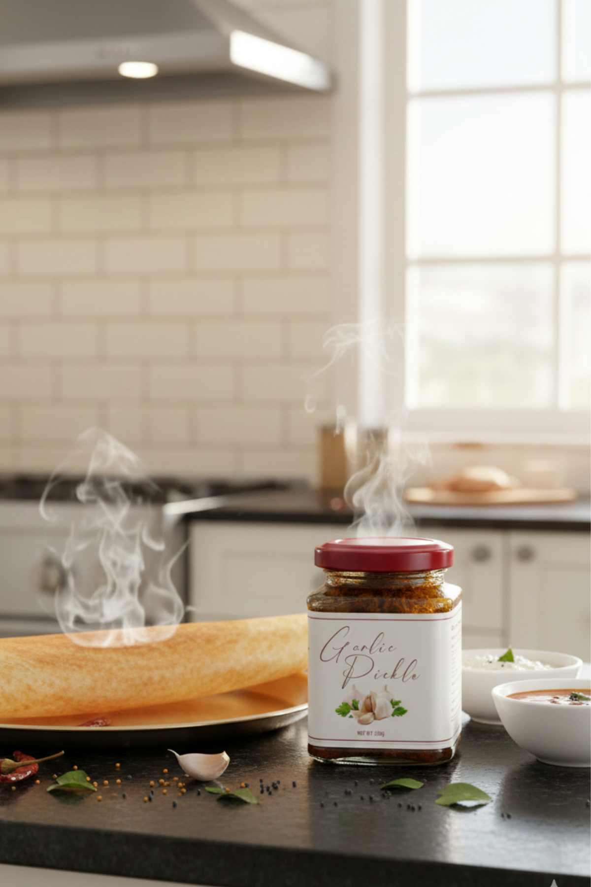 Ankuraa Homestyle: Traditional Garlic Pickle