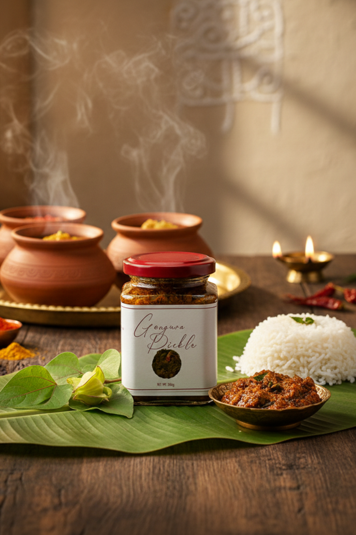 Ankuraa Authentic: Classic Gongura Pickle (Andhra Style)