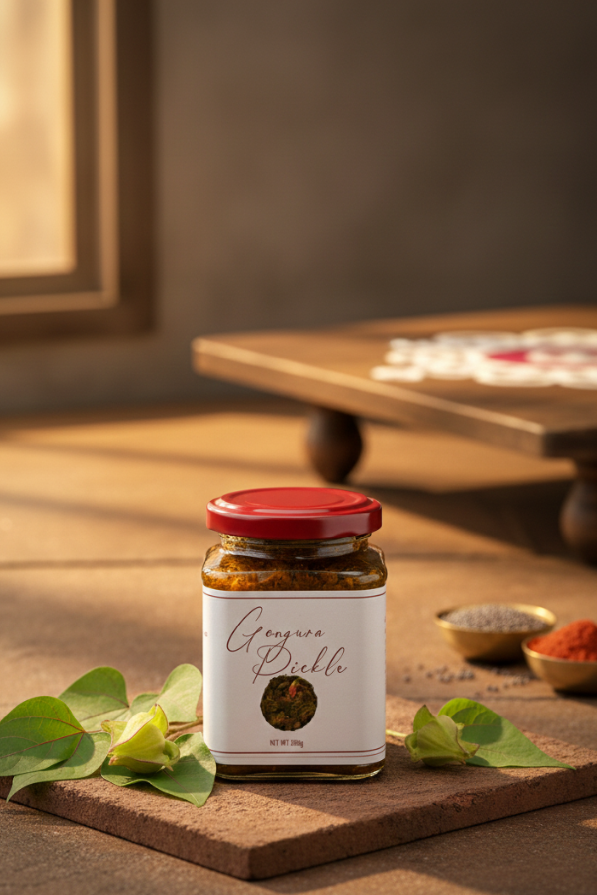 Ankuraa Authentic: Classic Gongura Pickle (Andhra Style)