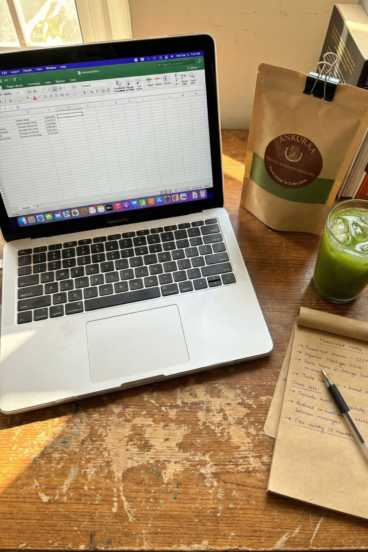 Ankuraa Orange-Moringa Drink Mix | Zesty Immunity Booster | Vitamin C Rich