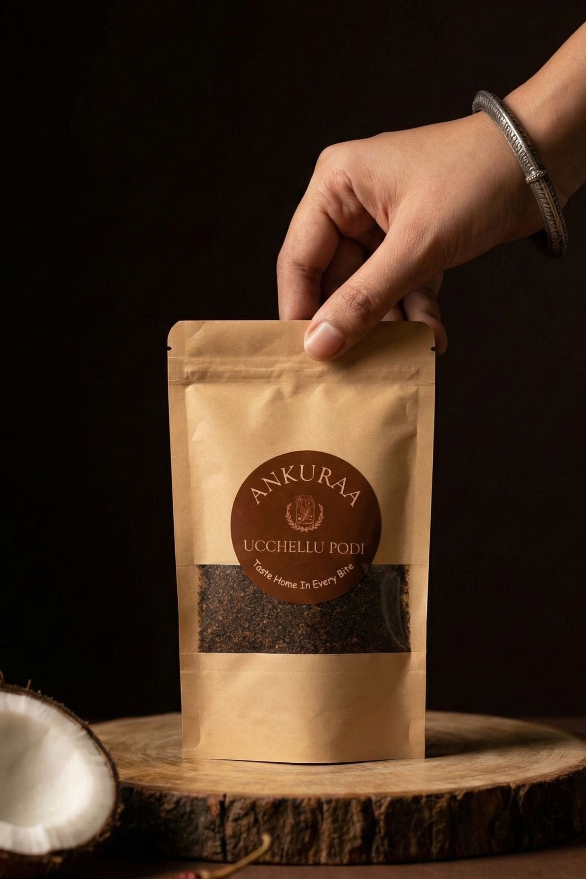 Ankuraa Traditional: Ucchellu Podi (Niger Seed Chutney Powder)