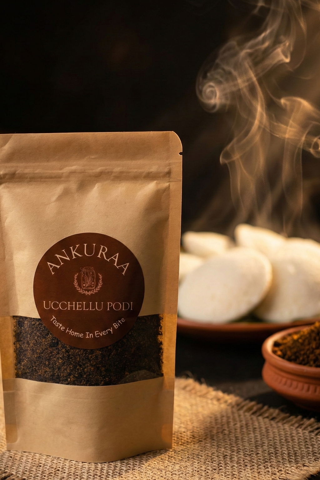 Ankuraa Traditional: Ucchellu Podi (Niger Seed Chutney Powder)